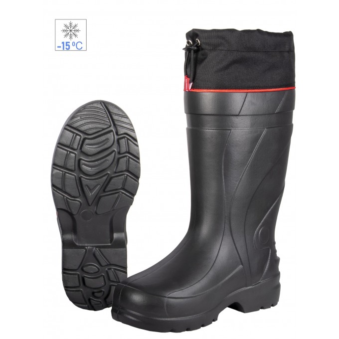 Зимние сапоги NORFIN STEP LIGHT с манжетой, черный, EVA р.44 14868-44